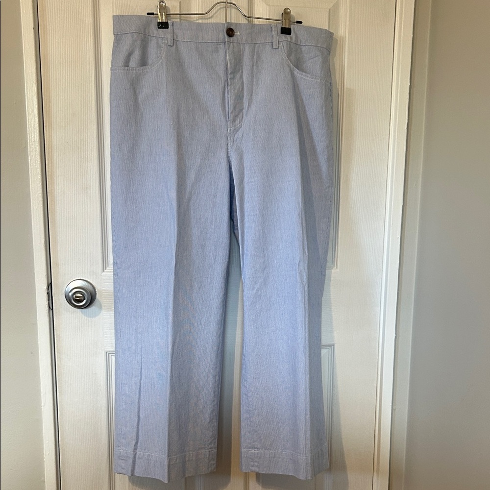 Blue striped Pants